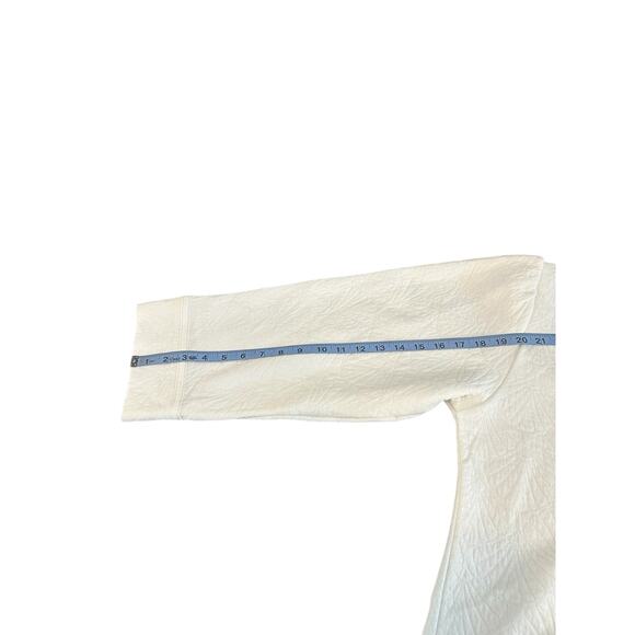 NWT Oscar De La Renta Robe White Intimate Lounge Loungewear Kimono Medium‎ - Picture 13 of 14